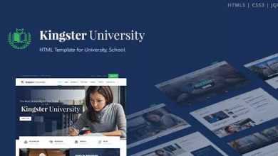 Photo of [Download-S2] Kingster v1.0 - Education HTML Template