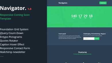 Photo of [Download-S2] Navigator | Themeforest Responsive Coming Soon Template