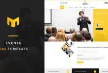 Photo of [Download-S2] Mitri Events - Events & Conference HTML Template