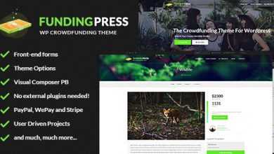 Photo of [Download-S2] Fundingpress v4.2.1 - The Crowdfunding WordPress Theme