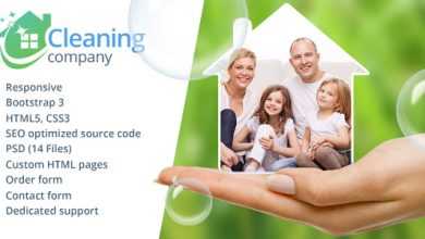 Photo of [Download-S2] House Cleaning Services HTML Website Template