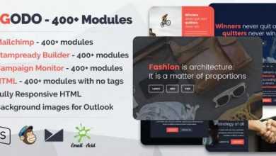 Photo of [Download-S2] Igodo - Responsive Email with 400+ Modules + MailChimp Editor + StampReady + Online Builder