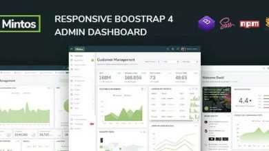 Photo of [Download-S2] Mintos - Responsive Bootstrap 4 Admin Dashboard Template