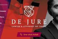Photo of [Download-S2] De Jure v1.0.7 - Attorney and Lawyer WP Theme