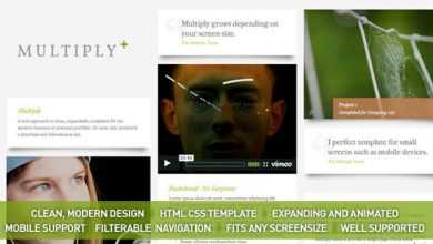 Photo of [Download-S2] Multiply - Blog and Portfolio HTML/CSS Templates