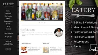 Photo of [Download-S2] Eatery v2.2 - ThemeForest Responsive Restaurant WP Theme