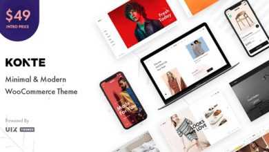 Photo of [Download-S2] Konte v1.2.1 - Minimal & Modern WooCommerce WordPress Theme