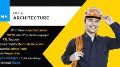 Photo of [Download-S2] Mega Architecture v1.2.1 - Construction/Building WP Theme