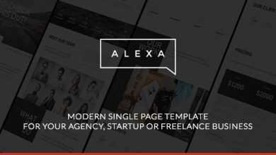 Photo of [Download-S2] Alexa - Creative Single Page Template