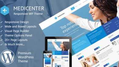 Photo of [Download-S2] MediCenter v8.2 - Responsive Medical WordPress Theme