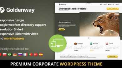 Photo of [Download-S2] Goldenway - Premium Themeforest Wordpress Theme