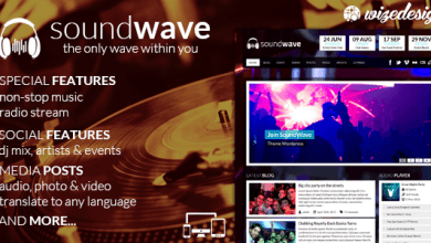 Photo of [Download-S2] SoundWave v2.2 - The Music Vibe WordPress Theme