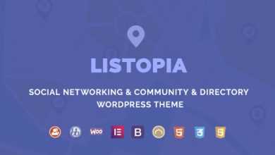 Photo of [Download-S2] Listopia v1.3.1 - Directory, Community WordPress Theme