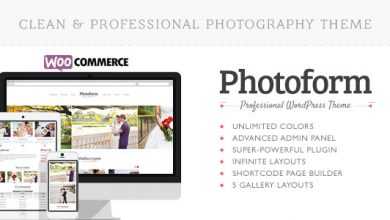Photo of [Download-S2] Photoform - Themeforest Photography WordPress Theme