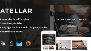 Photo of [Download-S2] Atellar - Responsive Email + StampReady Builder
