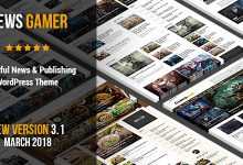 Photo of [Download-S2] News Gamer v3.1 - Premium WordPress News / Publishing Theme