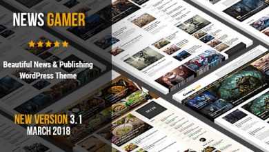 Photo of [Download-S2] News Gamer v3.1 - Premium WordPress News / Publishing Theme