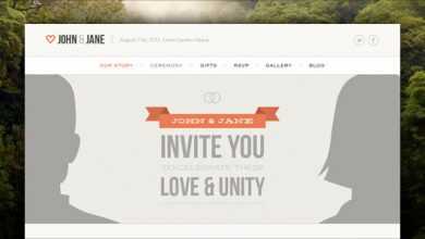 Photo of [Download-S2] Wedding - Themeforest Responsive Single Page WP Theme