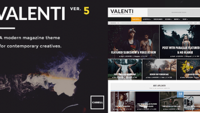 Photo of [Download-S2] Valenti v5.5.0 - WordPress HD Review Magazine News Theme
