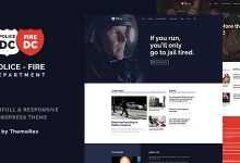 Photo of [Download-S2] Police & Fire Department and Security Business v1.2 - WordPress Theme