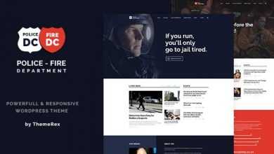Photo of [Download-S2] Police & Fire Department and Security Business v1.2 - WordPress Theme