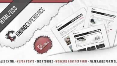 Photo of [Download-S2] Grungexperience - Premium HTML Template - Updated