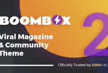 Photo of [Download-S2] BoomBox v2.0.4 - Viral Magazine WordPress Theme