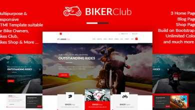 Photo of [Download-S2] BikersClub - HTML Template
