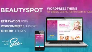 Photo of [Download-S2] BeautySpot v2.2.1 - WordPress Theme for Beauty Salons