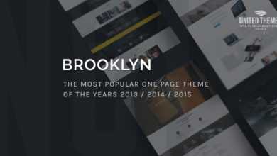 Photo of [Download-S2] Brooklyn v3.3.2 - Creative One Page Multi-Purpose Theme