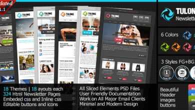 Photo of [Download-S2] Tulong Themeforest Newsletter Email Template