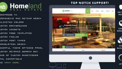 Photo of [Download-S2] Homeland v2.4.0 - Responsive Real Estate WordPress Theme