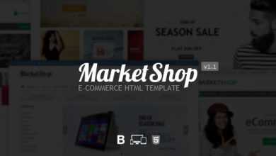 Photo of [Download-S2] MarketShop - eCommerce HTML Template