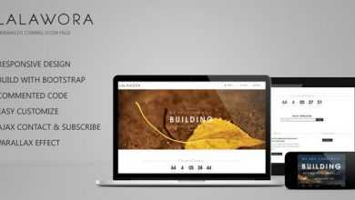 Photo of [Download-S2] Lalawora - Responsive Coming Soon Page