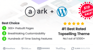 Photo of [Download-S2] The Ark v1.20.0 - Multi-Purpose WordPress Theme