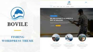 Photo of [Download-S2] Bovile v1.5.1 - Fishing WordPress Theme