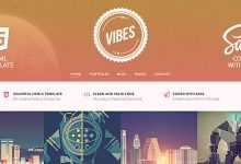 Photo of [Download-S2] Vibes - Colorful Compact Portfolio (HTML)