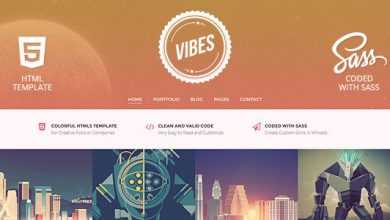 Photo of [Download-S2] Vibes - Colorful Compact Portfolio (HTML)
