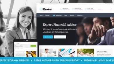 Photo of [Download-S2] Broker - Business and Finance WordPress Theme