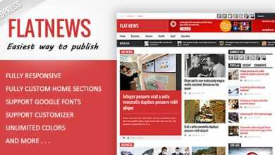 Photo of [Download-S2] Flat News – Responsive Magazine WordPress Theme
