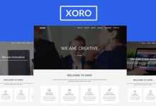 Photo of [Download-S2] Xoro - Multipurpose HTML5 Template