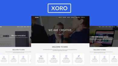 Photo of [Download-S2] Xoro - Multipurpose HTML5 Template