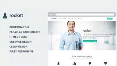 Photo of [Download-S2] Rocket - Themeforest Landing Page Template