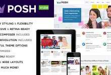 Photo of [Download-S2] Posh v1.0.5 - Responsive Multi-Purpose WordPress Theme