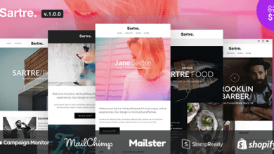 Photo of [Download-S2] Sartre - Responsive Email Toolkit: 120+ Sections + Online Builder + MailChimp + Mailster + Shopify