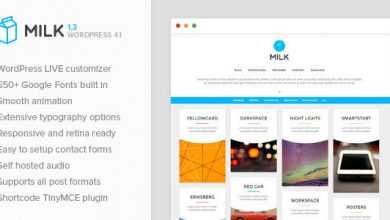 Photo of [Download-S2] Milk v1.3 - Simple Masonry WordPress Portfolio