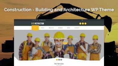 Photo of [Download-S2] Construction v1.3.2 - Building and Architecture WP Theme