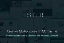 Photo of [Download-S2] Ester v1.0.0 - Multipurpose Site Template