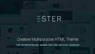Photo of [Download-S2] Ester v1.0.0 - Multipurpose Site Template