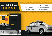 Photo of [Download-S2] TaxiPress - Taxi Company HTML5 Template